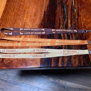 Cowgirl Up lanyards